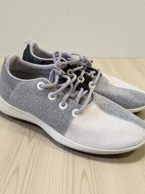 ALL BIRDS Men's Colorblock Gray White Sneakers Size 13